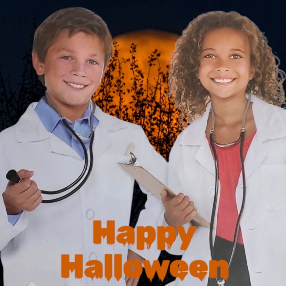 NEW Kids Doctor's Lab Coat- Size M (8-10)